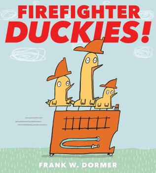 Hardcover Firefighter Duckies! Book