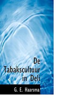 Paperback de Tabakscultuur in Deli Book