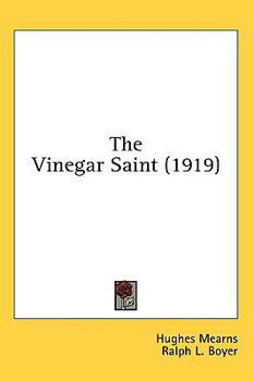 Hardcover The Vinegar Saint (1919) Book