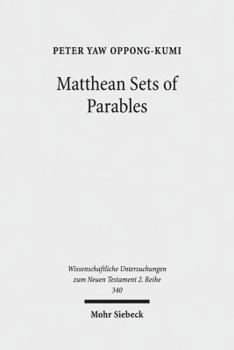 Paperback Matthean Sets of Parables Book