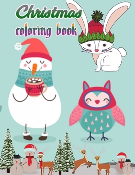 Christmas coloring book: An Adult Coloring Book with Fun, Easy, and Relaxing Designs Paperback