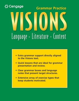 Paperback Visions A: Grammar Practice Book
