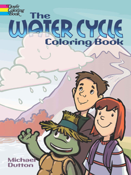 Paperback The Water Cycle Coloring Book