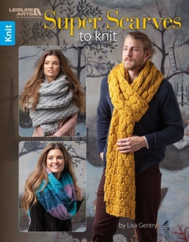 Paperback Super Scarves to Knit Book