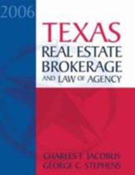 Paperback Texas Real Estate Brokerage and Law of Agency Book
