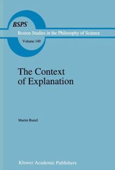 Hardcover The Context of Explanation Book