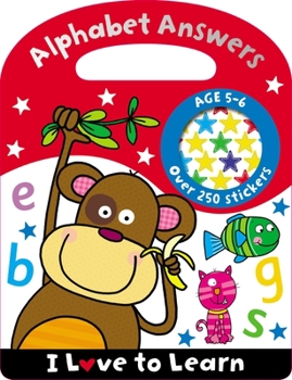 Paperback I Love to Learn: Alphabet Answers Book