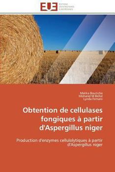 Obtention de Cellulases Fongiques a Partir D'Aspergillus Niger
