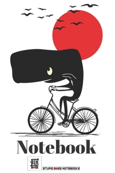 Notebook: Whale 120 pages Dotgrid