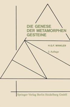 Paperback Die Genese Der Metamorphen Gesteine [German] Book