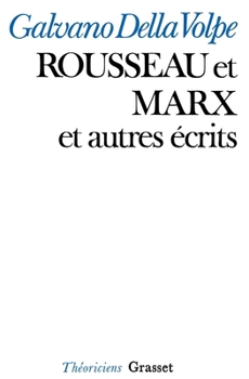 Paperback Rousseau Et Marx [French] Book