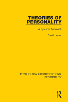 Paperback Theories of Personality: A Systems Approach Book
