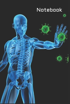 Paperback Notebook: Journal for Writing, College Ruled Size 6" x 9", 100 Pages Book