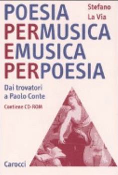 Paperback Poesia per Musica e Musica per Poesia [Italian] Book