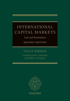 Paperback International Capital Markets: Law and Institutions Book