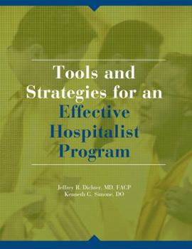 Paperback Tools and Strategies for an Effective Hospitalist Program Book