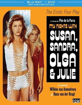 Blu-ray My Nights with Susan, Sandra, Olga & Julie Book