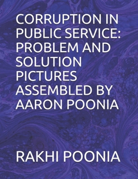 Paperback Corruption in Public Service: Problem and Solution Book