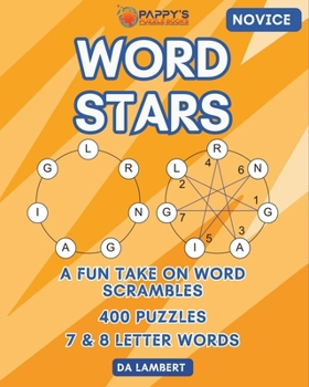 Paperback Word Stars: A Twist on Word Scrambles - Novice Edition Book