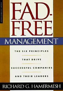 Hardcover Fad-Free Management Book