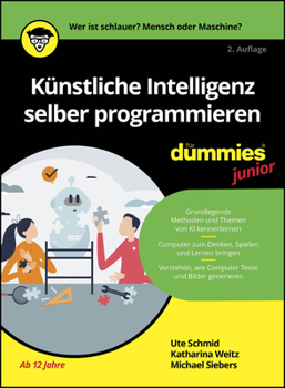 Paperback Künstliche Intelligenz selber programmieren für Dummies Junior [German] Book