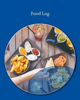 Paperback Food Log 2017 Book