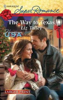 Mass Market Paperback The Way to Texas [Large Print] Book