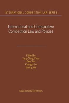 Hardcover International and Comparative Competition Laws and Policies Book