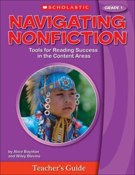 Spiral-bound Navigating Nonfiction Grade 1 Teacher's Guide [With Poster] Book