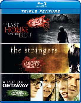 Blu-ray The Last House on the Left / The Strangers / Perfect Getaway Book