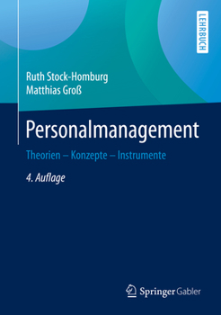 Hardcover Personalmanagement: Theorien - Konzepte - Instrumente [German] Book