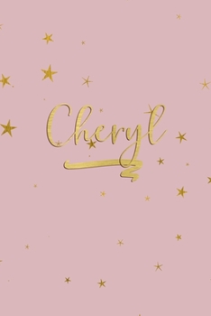 Paperback Cheryl: Personalized Journal to Write In - Rose Gold Line Journal Book