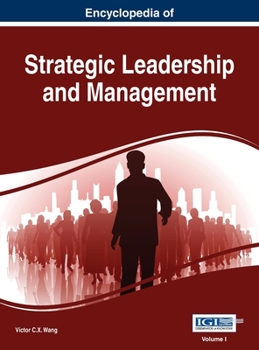 Hardcover Encyclopedia of Strategic Leadership and Management, VOL 1 Book