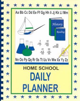 Hardcover Homeschool Daily Planner Grd 1-12 Book