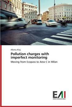 Paperback Pollution charges with imperfect monitoring Book