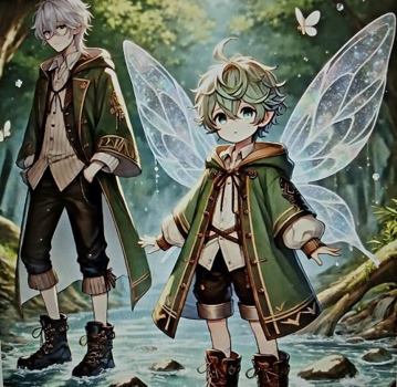 Bardin & The Hob Folke: Anime Illustrated Fairytale