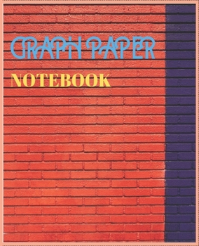 GRAPH PAPER NOTEBOOK: GraphPaper4x4_7.5x9.25_100_noBleed.pdf.Graphing Paper for Math & Science Students,4 Squares per Inch,Large - Cool Succulent Geometric Design .