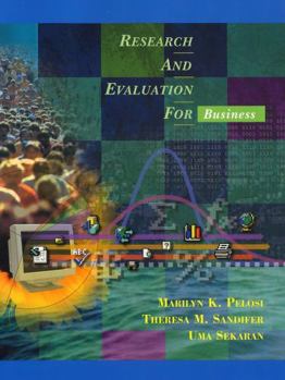 Hardcover Research and Evaluation for Business [With CDROM] Book