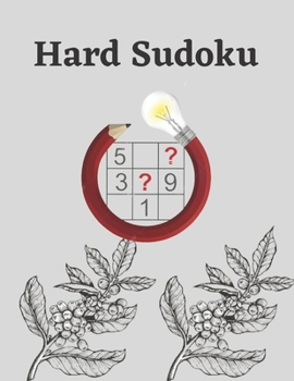 Paperback Hard Sudoku: 200 Challenging Puzzles Book