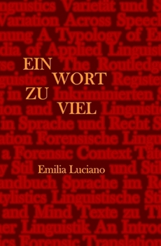 Paperback Ein Wort zu viel [German] Book