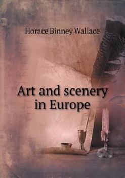 Paperback Art and Scenery in Europe Book