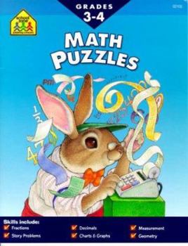 Math Puzzles, Grades 3-4 - Book  of the Math Workbooks - I Know it!