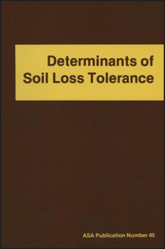 Misc. Determinants of Soil Loss Tolerance Book