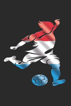 Paperback Luxembourg Notebook: Luxembourg Notebook - college book - diary - journal - booklet - memo - composition book - 120 sheets - Dot Grid paper Book