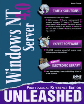 Hardcover Windows NT Server 4 Unleashed Professional Reference Edition [With CDROM] Book