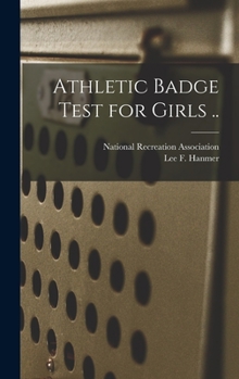 Hardcover Athletic Badge Test for Girls .. Book