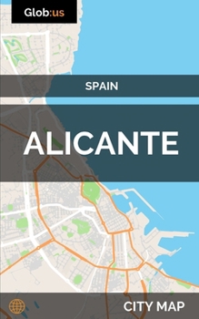 Paperback Alicante, Spain - City Map Book