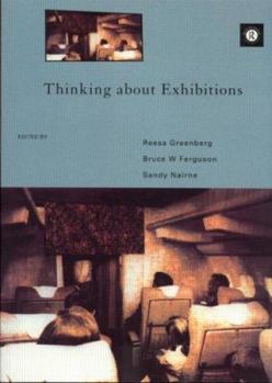 Paperback Thinking about Exhibitions Book