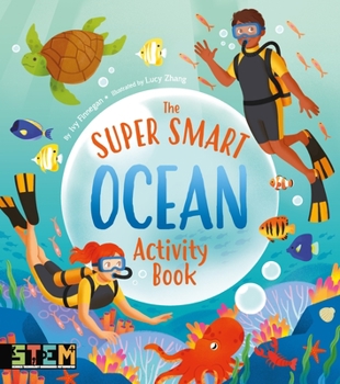 Paperback The Super Smart Ocean Activity Book