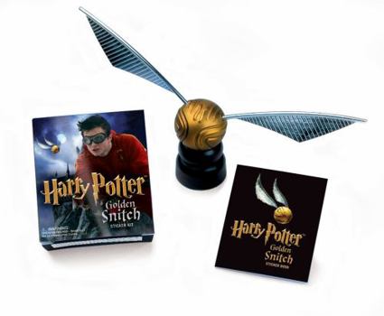 Paperback Harry Potter Golden Snitch Sticker Kit [With Book and Stickers] Book